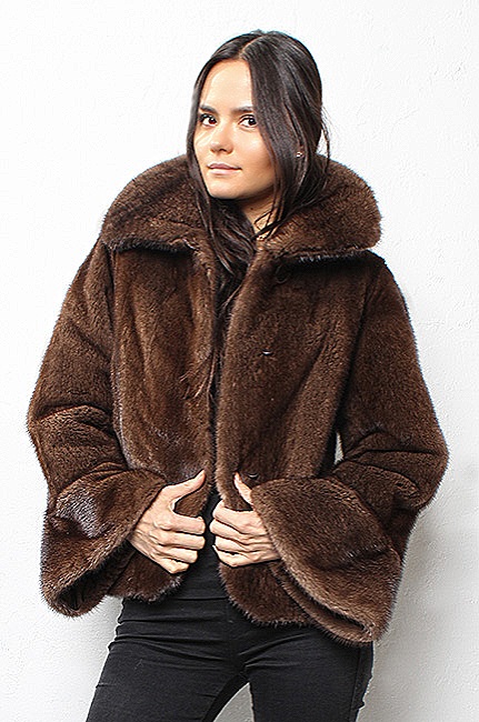 Russian Barguzin Sable Coat Hood