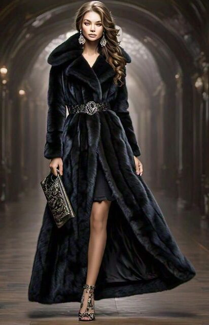 Full Length Ranch Mink Coat