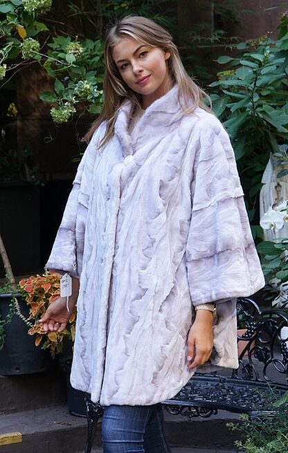 Rovalia Mink Poncho 643242 - Image 2