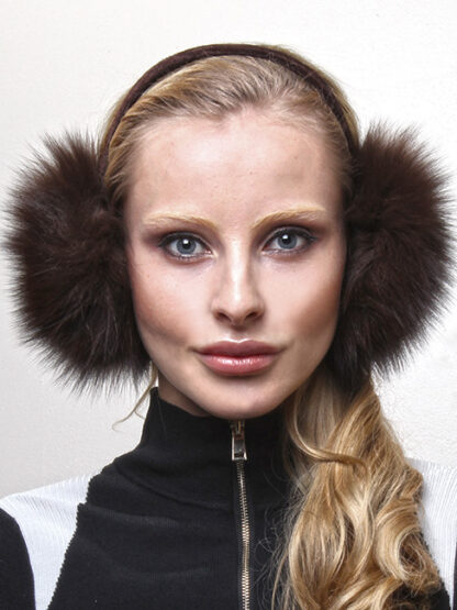 Brown Fox Ear Muffs 3031