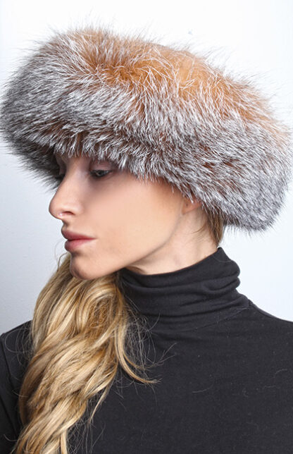 Crystal Fox Fur Hat 5212 - Image 3