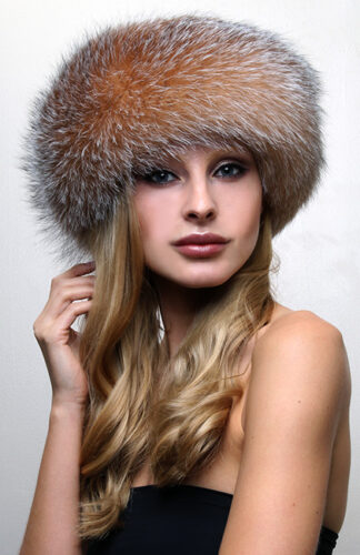 Crystal Fox Fur Headband 0133