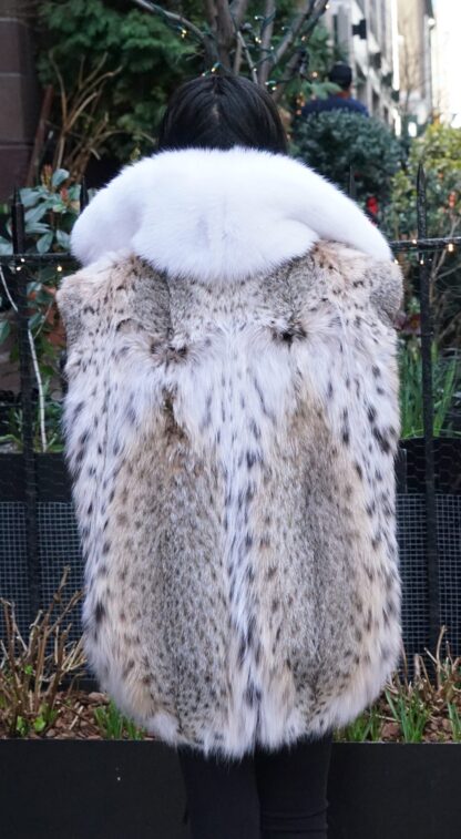 Cat Lynx Vest Fox Collar 77447 - Image 3