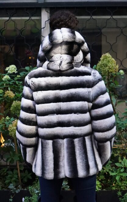 Chinchilla Rex Rabbit Jacket 2992 - Image 3