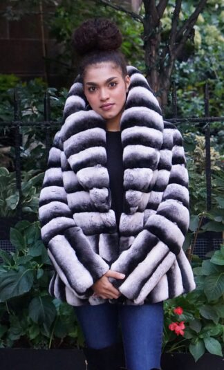 Chinchilla Rex Rabbit Jacket 2992
