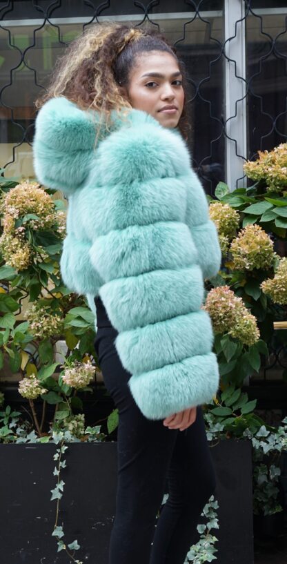 Seafoam Green Fox Jacket 3837 - Image 2
