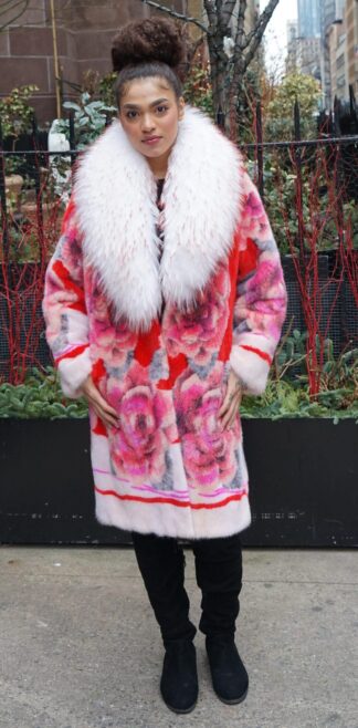The Artistry of Mink and Fluffy Fur The Flower Garden 8282