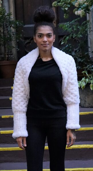 White Rex Rabbit Jacket 9887