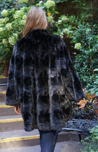 Diamond Navy Blue Sable Cape 844747 - Image 4