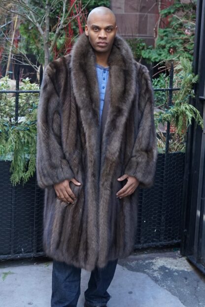 Men's Russian Sable Coat 084473