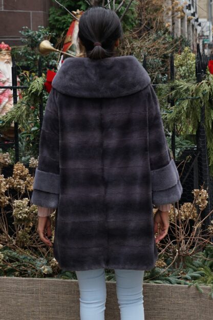 Gray Sheared Mink Stroller 14847 - Image 4