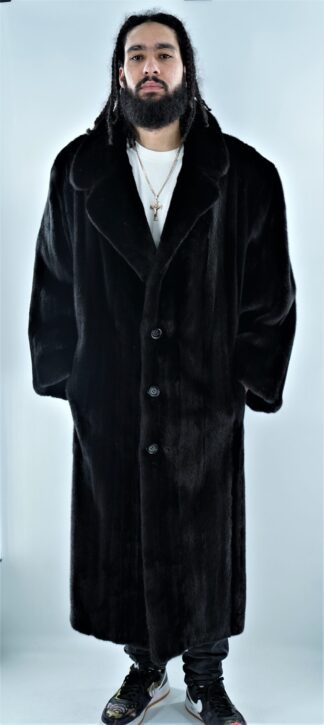 Blackglama Men's Mink Coat Full Length 83534