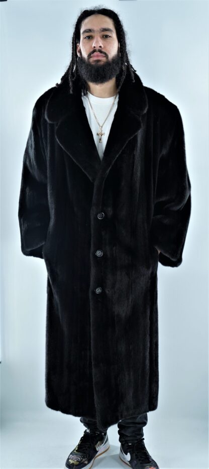 Blackglama Men's Mink Coat Full Length 83534