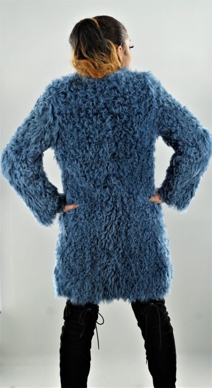 Blue Curly Lamb Stroller Size 6 54323 - Image 4