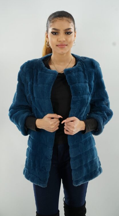 Blue Rex Rabbit Jacket Size 2-4 42928 - Image 2