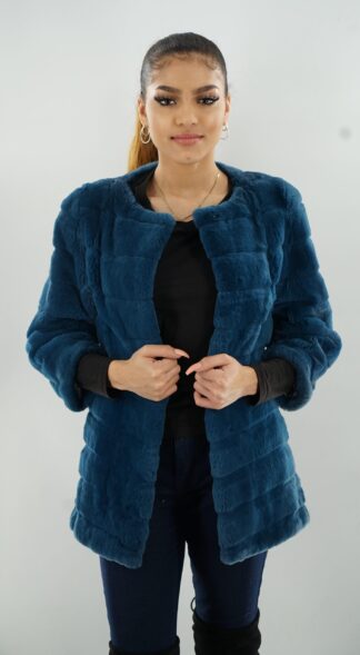 Blue Rex Rabbit Jacket Size 2-4 42928