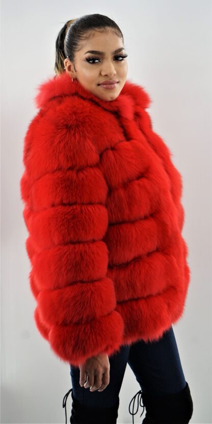 Red Fox Horizontal Jacket #7447 - Image 5