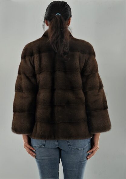 Horizontal Demi Mink Jacket 3726 - Image 3