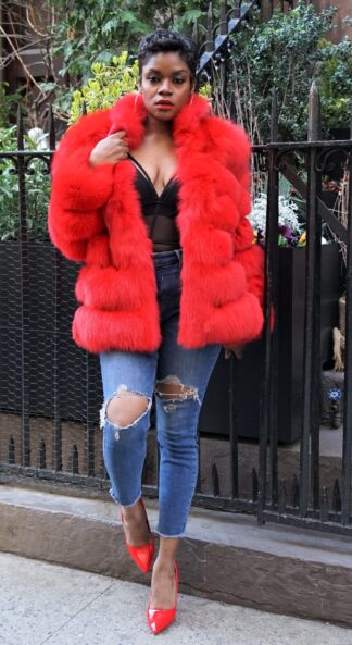 Red Fox Jacket @theglamourbox