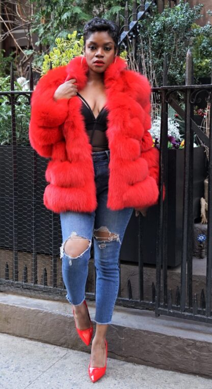 Red Fox Jacket @theglamourbox