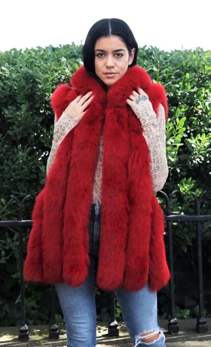 Red Fox Vest Hood 9410 - Image 2