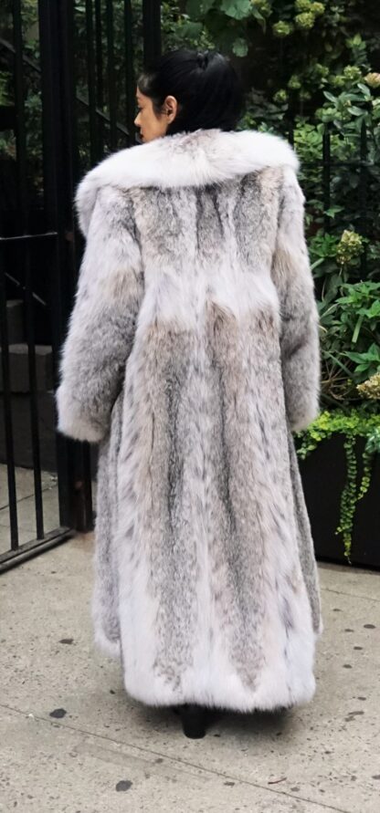 Canadian Lynx Coat as Seen in Hustlers Movie JLO 38373 - Image 3