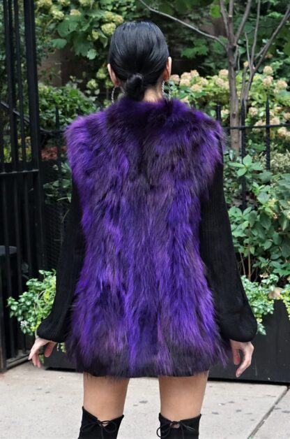 Purple Raccoon Vest 2309 - Image 4
