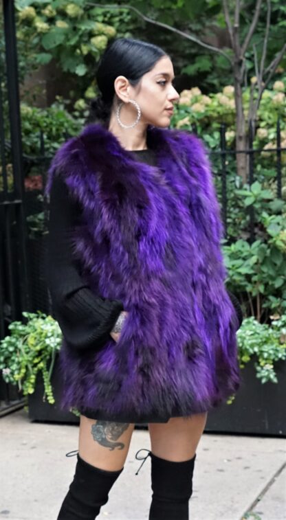 Purple Raccoon Vest 2309 - Image 5