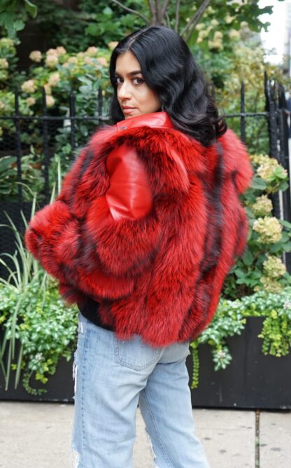 Red Fox Jacket Leather Inserts 83736 - Image 3