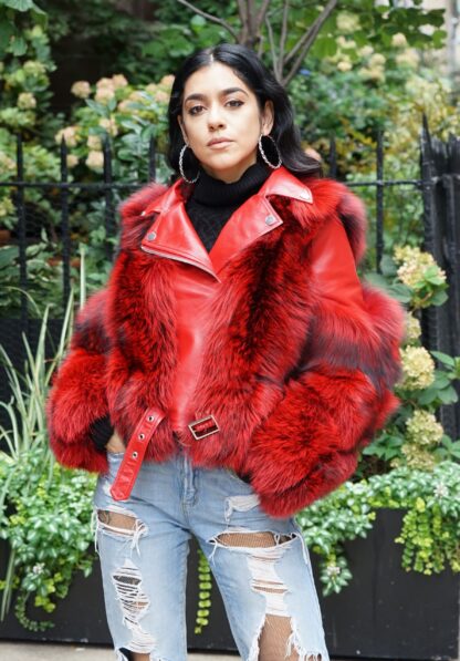 Red Fox Jacket Leather Inserts 83736 - Image 4