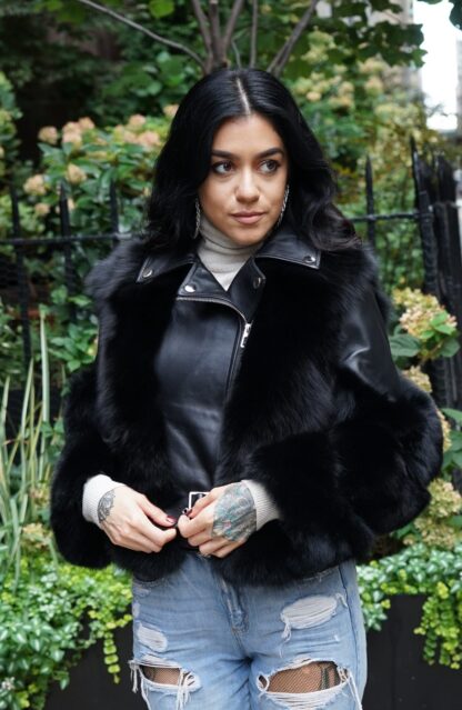 Black Fox Motorcycle Jacket 83831 - Image 4