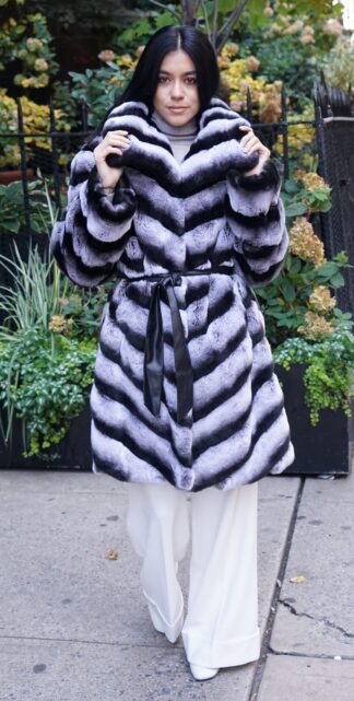 Chinchilla Rex Fur Jacket 1837