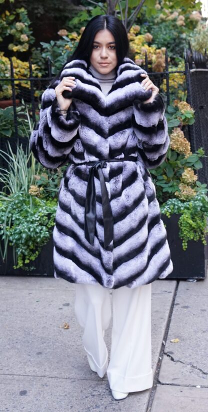 Chinchilla Rex Fur Jacket 1837