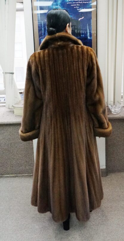 Demi Mink Coat Princess Cut 2383 - Image 3