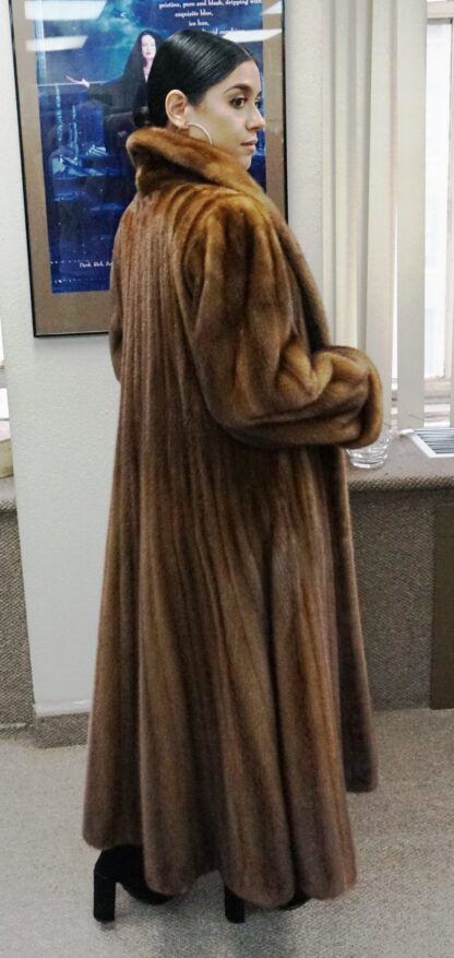 Demi Mink Coat Princess Cut 2383 - Image 4