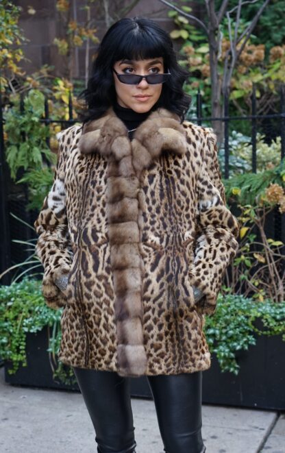 Lippi Cat Jacket Golden Sable Trim 8363 - Image 3