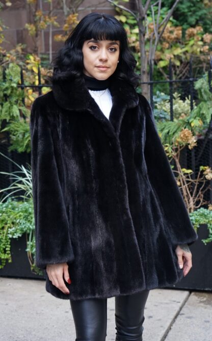 Blackglama Mink Jacket Swing 3412 - Image 2