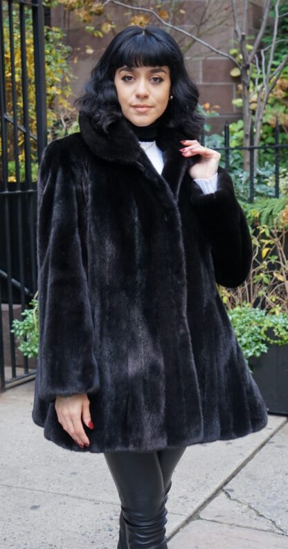 Blackglama Mink Jacket Swing 3412 - Image 6