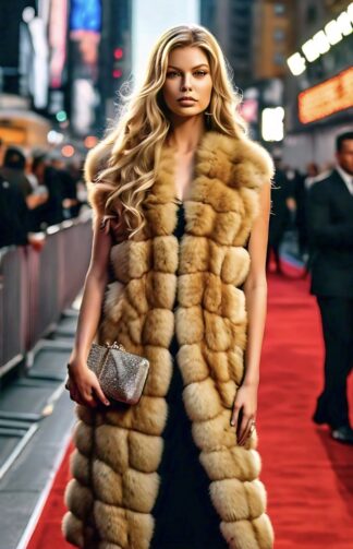 Golden Sable Vest Long 74477