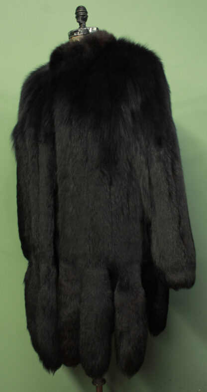 Black Fox Fur Cape Tails 22333 - Image 2