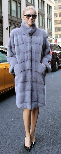 Sapphire Mink Fur Stroller #1995