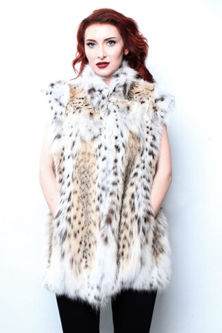 Cat Lynx Fur Vest 0998