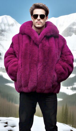 Men's Fuchsia Fox Jacket 9322