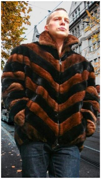 Mens Ranch Demi MInk Jacket 8833