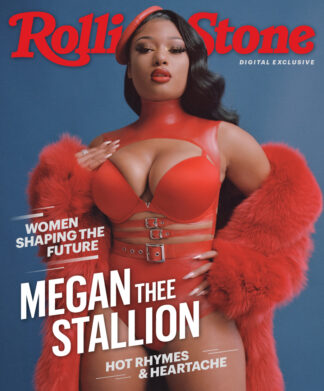 Megan Thee Stallion Rolling Stone Magazine Red Fox Coat