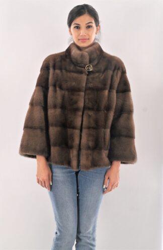 Horizontal Demi Mink Jacket 3726