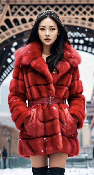 Red Mink Jacket 3393