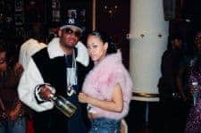 Redcafe Black White Mink Fur Varsity Jacket