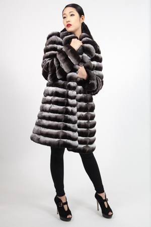 Sultry Chinchilla Fur Stroller Horizontal Cut 1234