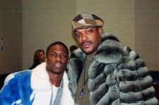 Kevin Hart Blue Mans White Mink Jacket